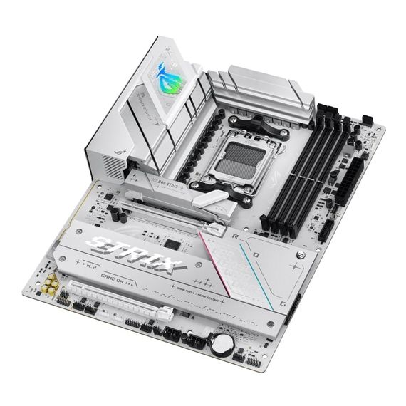 Материнcька плата ASUS ROG STRIX B850-A GAMING WIFI sAM5 B850 4xDDR5 M.2 HDMI DP WiFi BT ATX белый 90MB1J50-M0EAY0 | Зображення 5