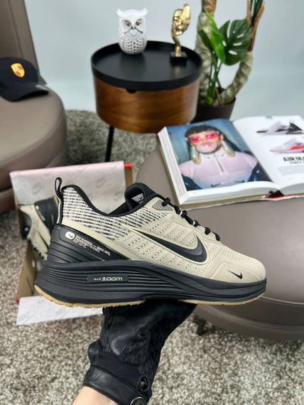 Мужские кроссовки Zoom Winflo Beige Black весна / літо / осінь A3768 43 27.5 см | Зображення 4