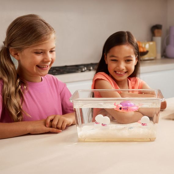 Інтерактивний ігровий набір Мама черепаха із сюрпризом Pets & Robo Alive 9560 "Mama & Baby Surprise" | Зображення 6