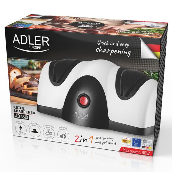 Електроточило для ножів Adler AD 4518 60 Вт білий | Зображення 5
