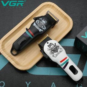 Машинка-тример для стрижки волосся бездротова VGR V-699 Black (44244-V-699_498)