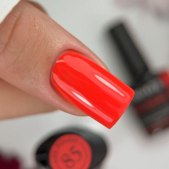 Гель-лак Crooz 85 (огненный корал) 8 мл | Зображення 1