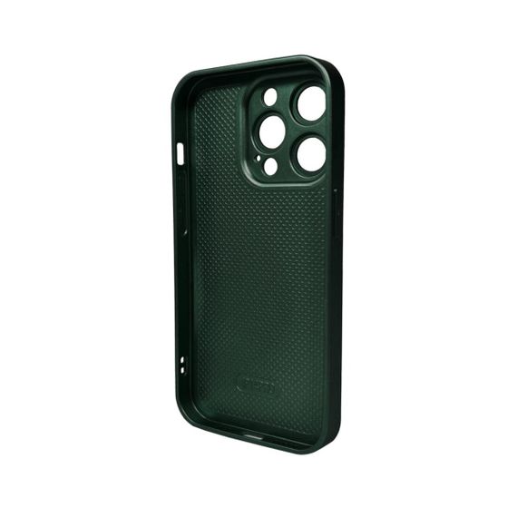 Чохол для смартфона AG Glass Matt Frame Color Logo for Apple iPhone 15 Pro Cangling Green | Зображення 1