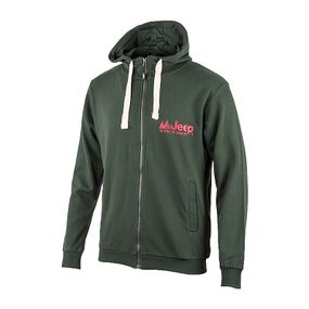 Толстовка JEEP HOODED SWEATSHIRT FULL ZIP The spirit of Adventure