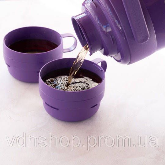 Стильний компактний термос Magio MG-1053, Термочашка для поїздок, Термос для питної води туристичний LG-63 | Зображення 3