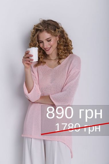 Джемпер асимметричний 2728 | Зображення 6