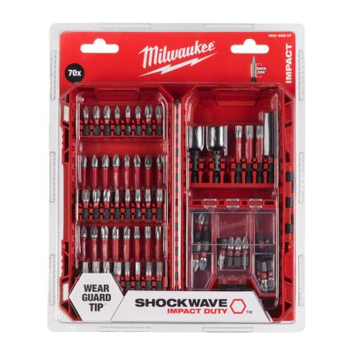 Набор бит Milwaukee SHOCKWAVE 70шт (4932492007) | Зображення 1