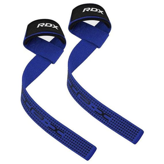 Лямки для тяги RDX S4 Gym Cotton Gel Straps Blue Plus | Зображення 2