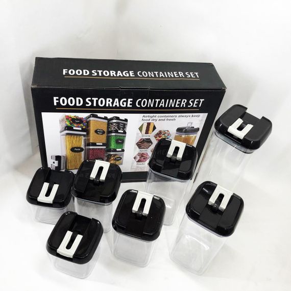 Наборы для специй спецовники FOOD, Банки для специй прозрачные Подставка карусель AM-91 | Зображення 1