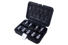 Набор бит TORX Intertool - 1/2" x T20-T60 x 55 мм (9 шт.) Storm (ET-8400)