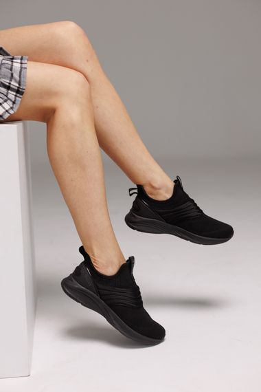 Кросівки жіночі 591669 Чорні 37 38 39 40 41 | Зображення 8