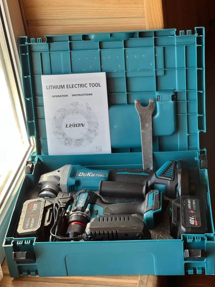 Безщітковий комплект 2 в 1 ударний шуруповерт DTW 488 та болгарка DGA506 PRO | Зображення 1