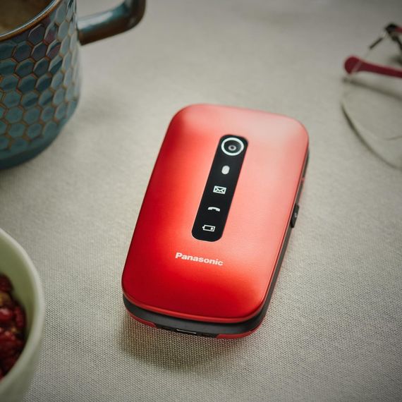 Мобільний телефон Panasonic KX-TU550 Red (KX-TU550EXR) | Зображення 9