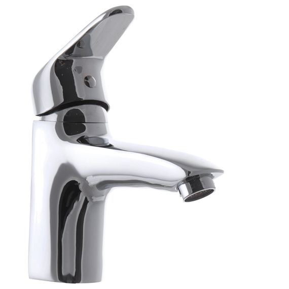 Змішувач для умивальника CRON MAGIC 001 синя ручка (CR0104) | Зображення 2