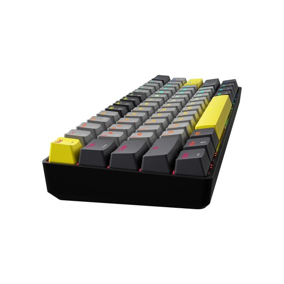 Клавіатура GamePro MK130G Pro Outemu Red Switch Hot-Swap 60 RGB USB/Wireless/Bluetooth Black (MK130G Pro) | Зображення 2