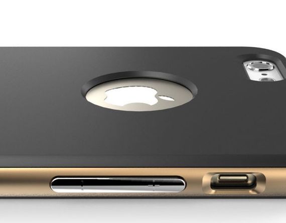 Чохол бампер Rock Royce Series для Apple iPhone 6 Plus / 6s Plus - Gold | Зображення 4