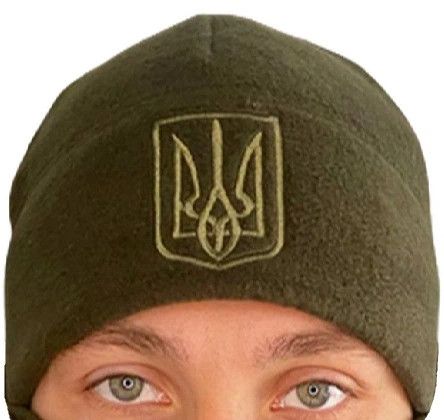 Шапка тактична флісова ЗСУ Ranger Герб RA8953 55-57 р олива | Зображення 2