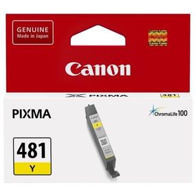 Картридж Canon CLI-481 PIXMA TS6140/8140/9140/TR7540/8540/TS6240/9540/8240/704/8340/6340
Yellow (2100C001)