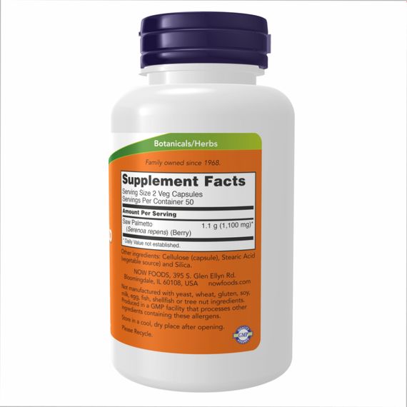 Saw Palmetto 550mg - 250 vcaps | Зображення 1