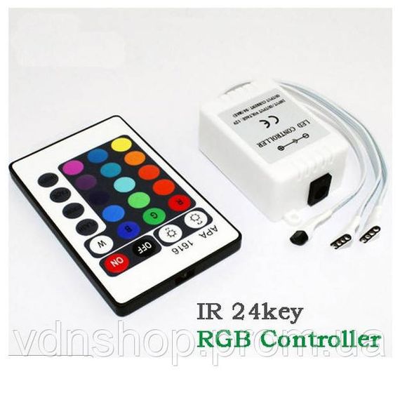 Кольорове освітлення світлодіодної стрічки SMD, Стрічка RGB, Світлодіодна стрічка багатокольорова RH-33 | Зображення 2