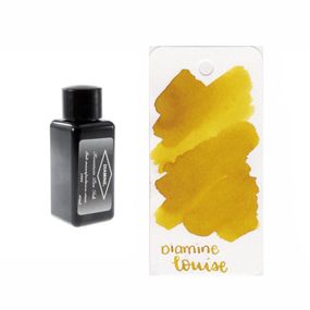 Чернила для перьевых ручек насыщенных оттенков Diamine Ink 30 Deep Dark 30мл, Little Lou (желтый)