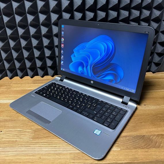 Ноутбук HP ProBook 450 G3 / 15.6" (1366x768) TN / Intel Core i5-6200U (2 (4) ядра по 2.3 - 2.8 GHz) / 8 GB DDR3 / 256 GB SSD / Intel HD Graphics 520 / WebCam б/у | Зображення 3