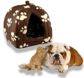 М'який будиночок для собак і котів Pet Hut White великий 35см х 40см XPRO (45609-_199)