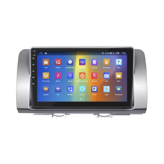 Штатная магнитола 9" Lesko для Toyota bB II Рестайлинг 2008-2016 4/64Gb CarPlay 4G Wi-Fi GPS Prime IPS Тойота | Зображення 1