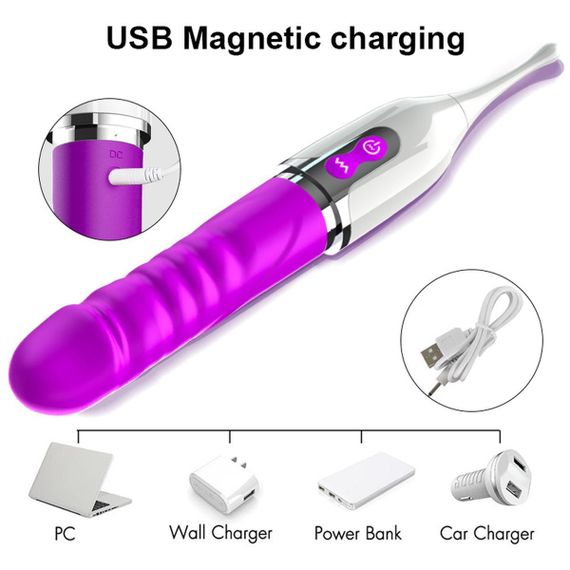 Вибростимулятор Stimulator clitoris, USB Magnetic charging, 7 Frequency sexstyle | Зображення 16