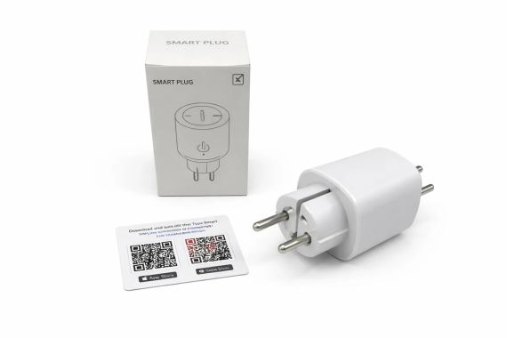 Розумна розетка Smart WiFi • Wi-Fi розетка для розумного дому з дистанційним керуванням через смартфон, таймером і контролем | Зображення 3