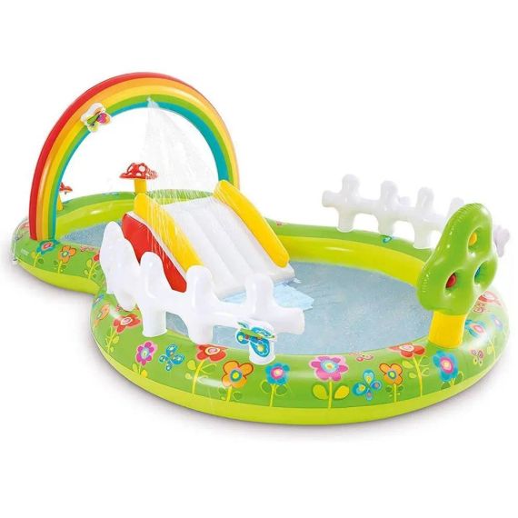 Дитячий надувний ігровий центр Intex 57154 Мій сад 290х180х104 см | Зображення 3