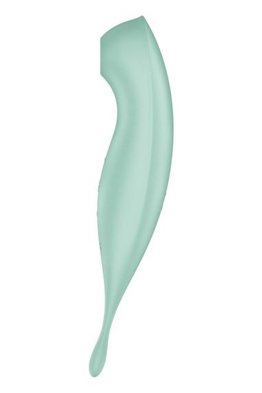 Вакуумний вібратор Satisfyer Twirling Pro+, Мятний | Зображення 3
