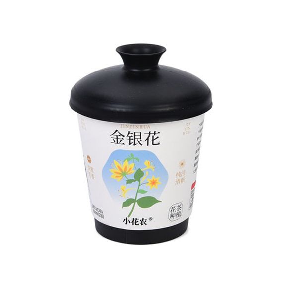 Ботанические эксперименты "Цветы в горшке" X2024-153-4 почва, семена, стакан с крышкой