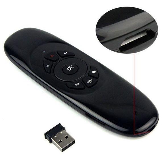 Usb Пульт мышь с клавиатурой Air mouse C120 PR3 | Зображення 4