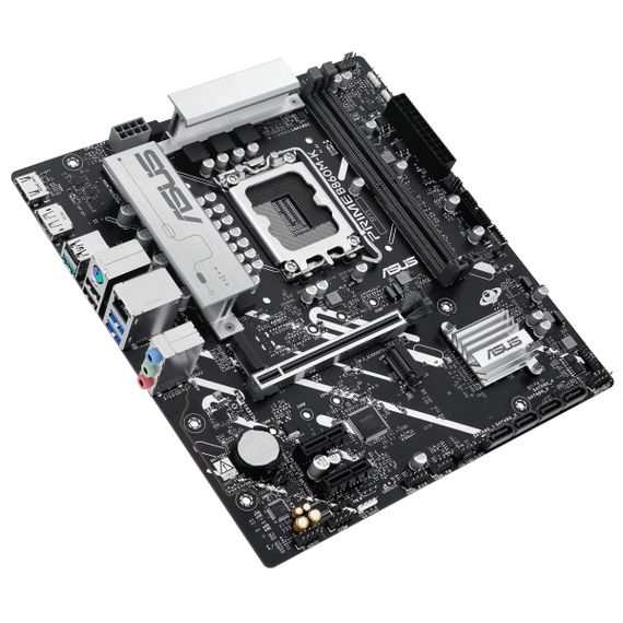 Материнcька плата ASUS PRIME B860M-K s1851 B860 2xDDR5 M.2 DP HDMI Wi-Fi BT mATX 90MB1JT0-M0EAY0 | Зображення 4