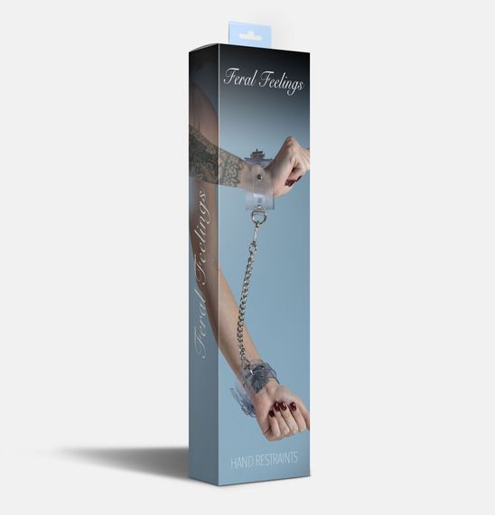 Наручники Feral Feelings - Hand Restraints Trasparent | Зображення 1