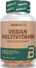 Витаминно-минеральный комплекс для спорта BioTechUSA Vegan Multivitamin 60 Tabs