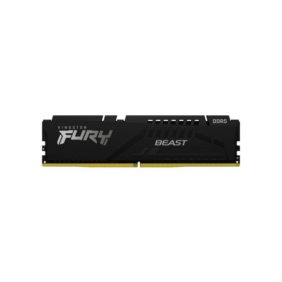 Модуль пам'яті для комп'ютера DDR5 64GB (2x32GB) 5200 MHz Beast Black Kingston Fury (ex.HyperX) (KF552C40BB2K2-64) | Зображення 1