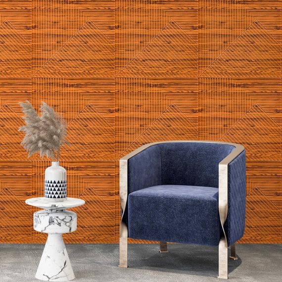 Самоклеюча декоративна 3D панель Бамбук Дерево 500х500х5мм SW-00002882 | Зображення 4