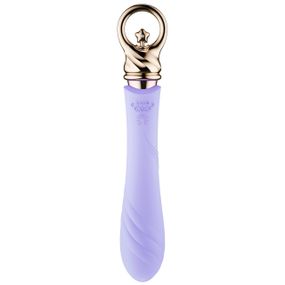 Вибратор для точки G с подогревом Zalo Sweet Magic - Courage Fantasy Violet sexstyle