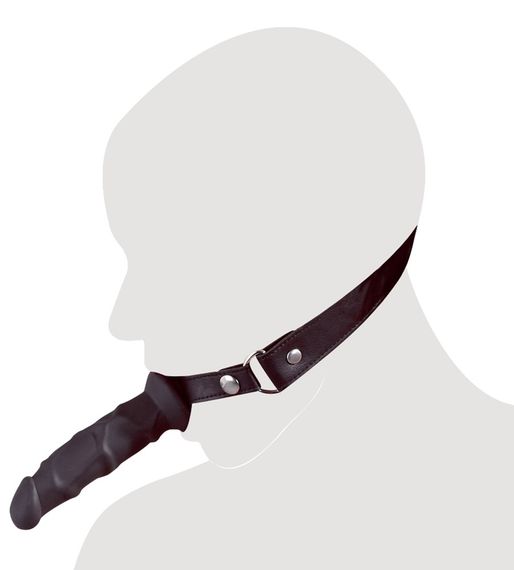 Кляп-фалоімітатор - Fetish Collection Heavy Duty Dildo Gag | Зображення 4