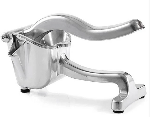 Ручний соковитискач - прес для фруктів та цитрусових Hand Juicer металевий із затискачем | Зображення 3