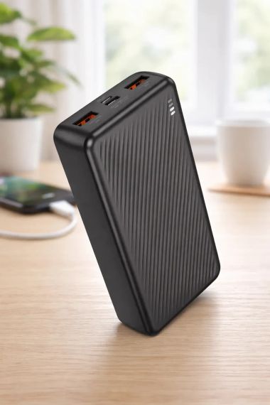 Повербанк Borofone J56A 20000 mAh/ Зарядное устройство / Power Bank 2xUSB, Type C, micro-USB