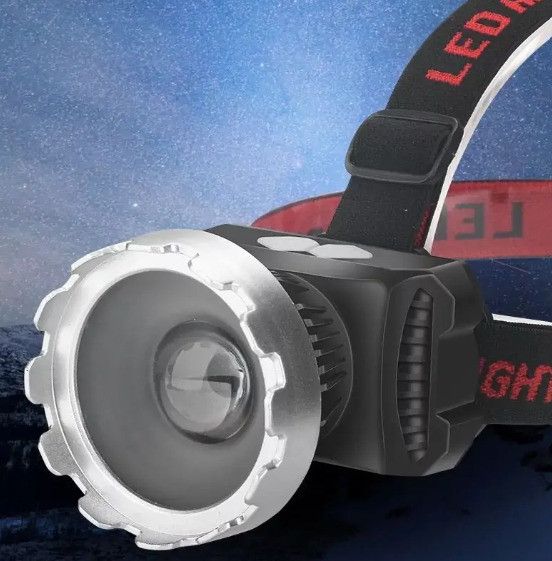 Універсальний налобний LED ліхтар SQ-820 акумуляторний | Зображення 7