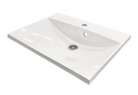 Раковина накладная Adamant Emil, прямоугольная (4824296201401)