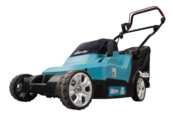 Газонокосарка акумуляторна Makita DLM382 BEO2 (38 см, 20-75 мм, 40 л, LXT) | Зображення 5