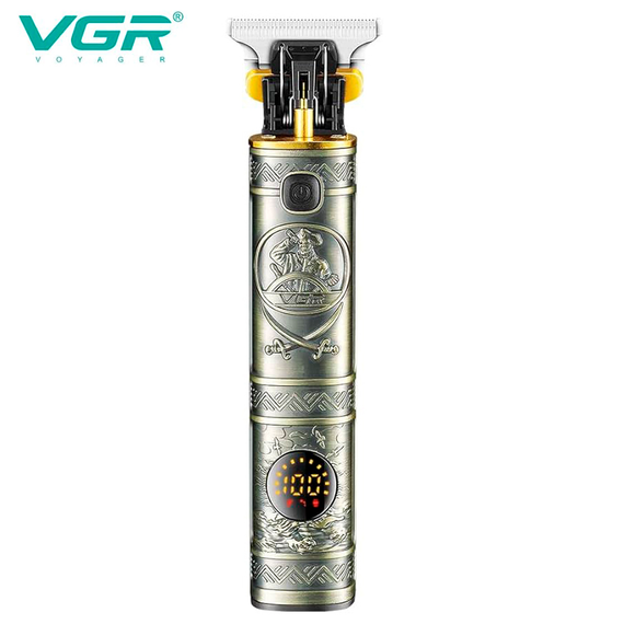 Тример VGR V-974 GREEN 8000 RPM, 4 насадки, LED display (46239-V-974 GREEN_1008) | Зображення 3