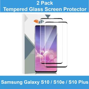 Комплект із 2 захисних стекол для Samsung Galaxy S10