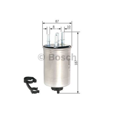 Фильтр топливный Bosch F 026 402 113 | Зображення 4