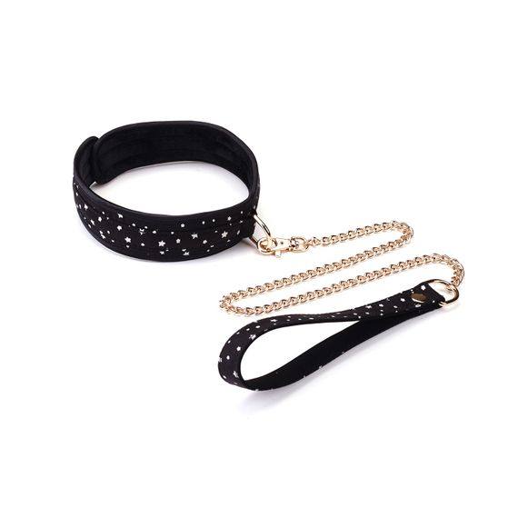 Набір Liebe Seele Stary Nights 7pcs Bondage Kit, фіксатори, нашийник з повідцем, кляп, флогер, маска | Зображення 5